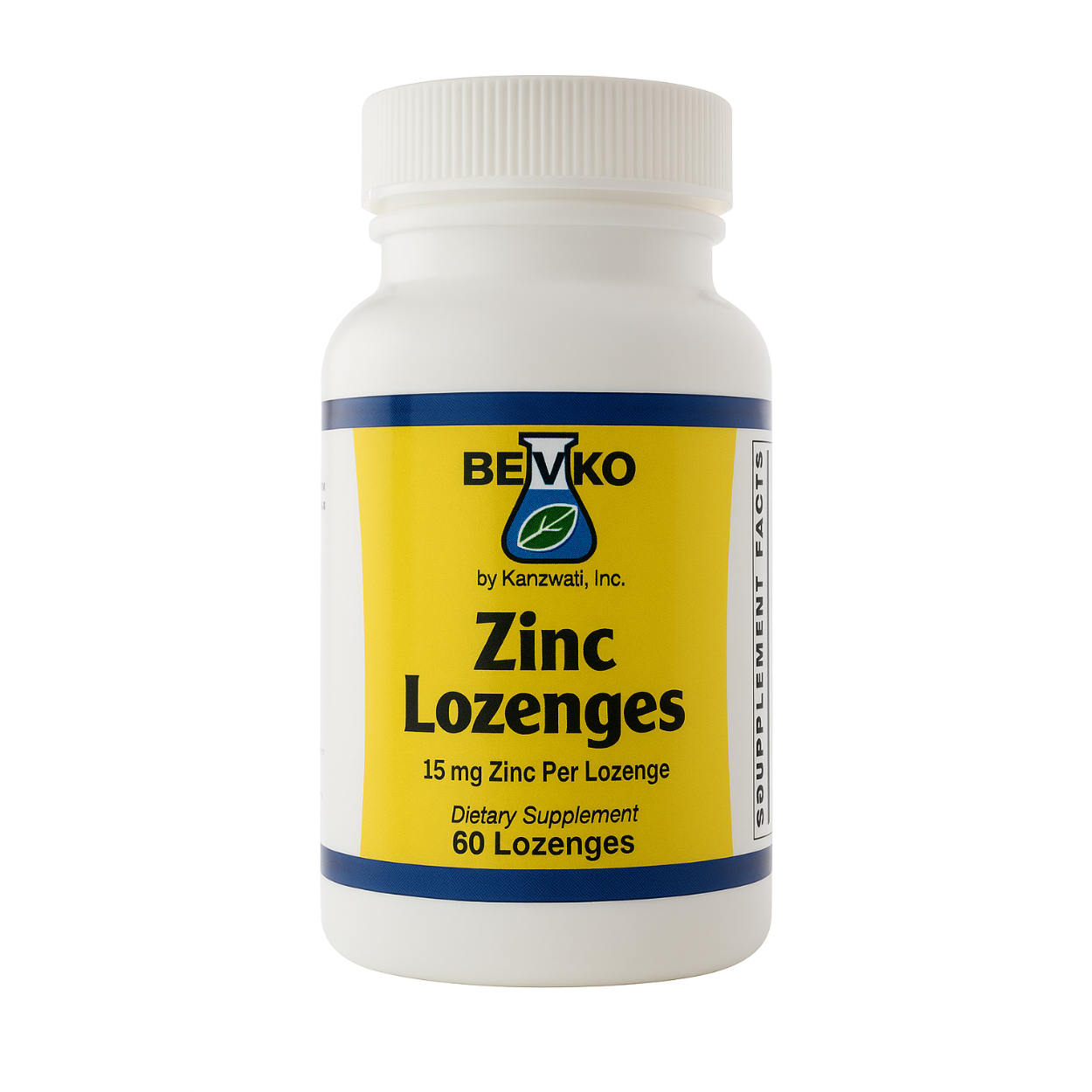 Zinc Lozenges | 60 Lozenges - Bevko Vitamins