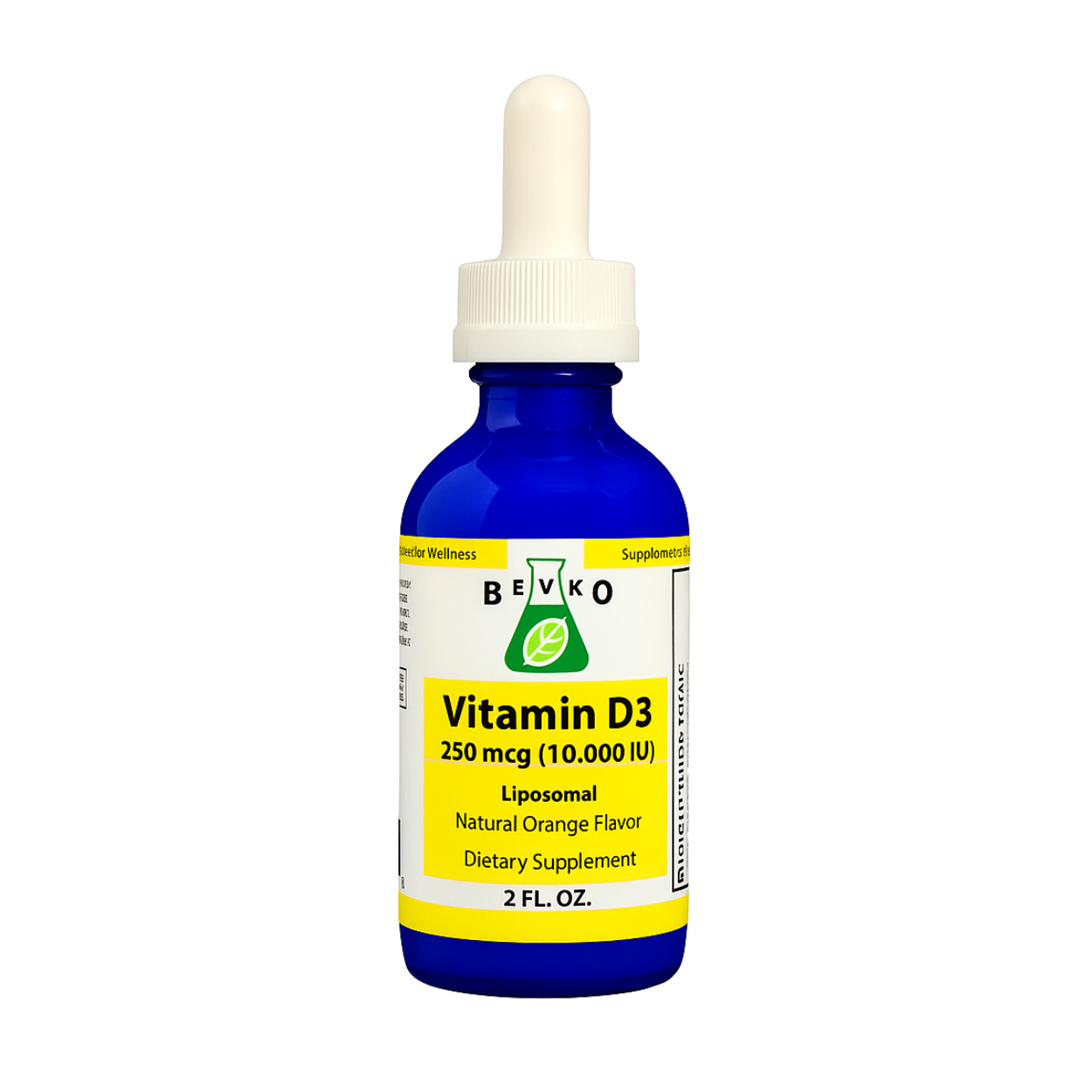 Vitamin D3 Liquid | 2 fl oz - Bevko Vitamins