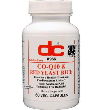 CoQ10 & Red Yeast Rice | 60 Capsules - Bevko Vitamins