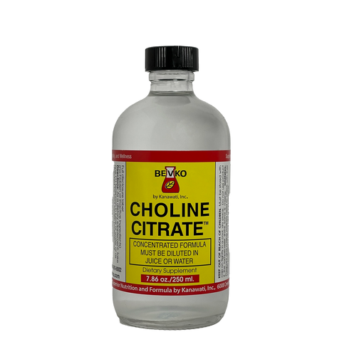 Image of Choline Citrate Liquid | 47 Teaspoons - Bevko Vitamins