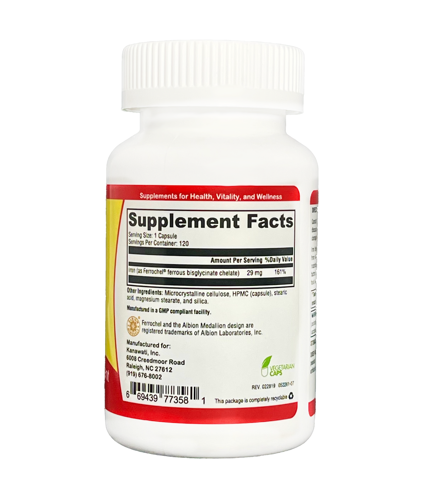 Ferrotin | 120 Capsules - Bevko Vitamins