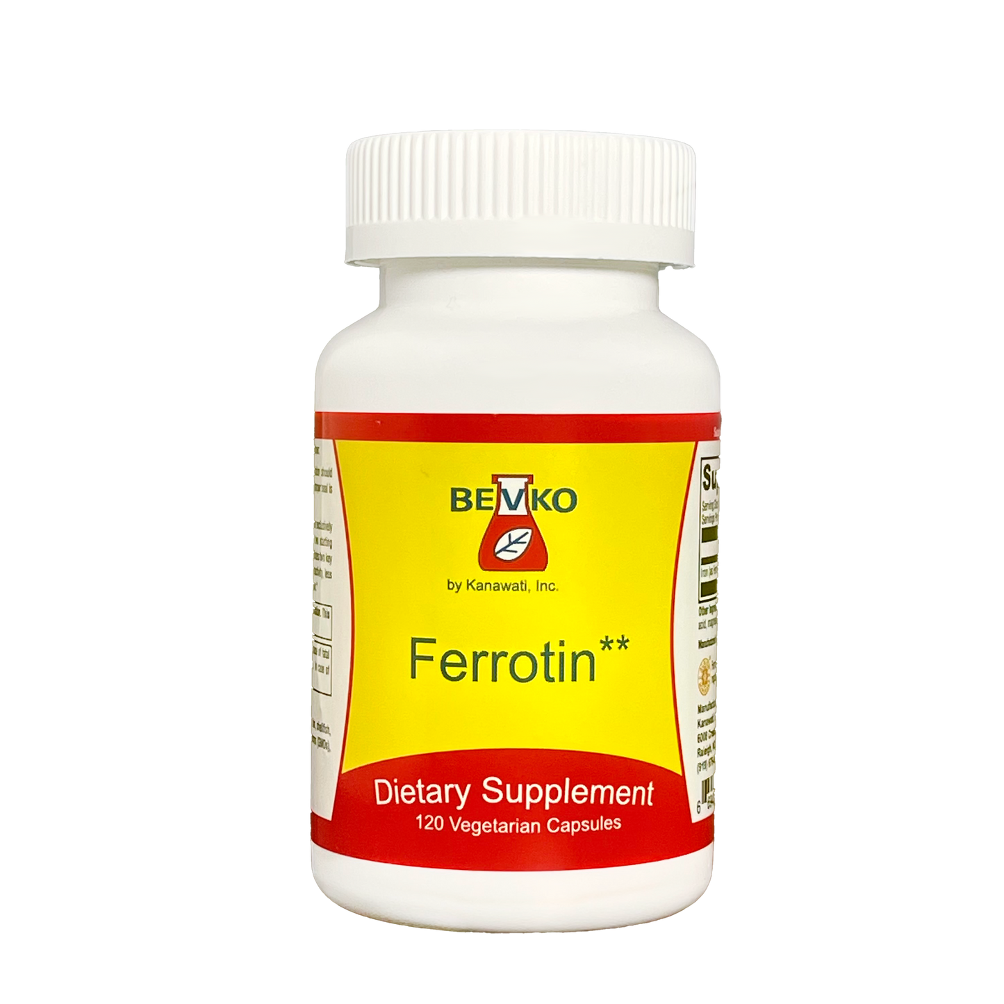 Ferrotin | 120 Capsules - Bevko Vitamins