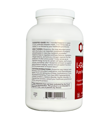 Image of L-Glutamine Powder | 1 lb. - Bevko Vitamins