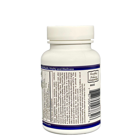 Image of Resveratrol Plus 200 mg | 60 Capsules - Bevko Vitamins