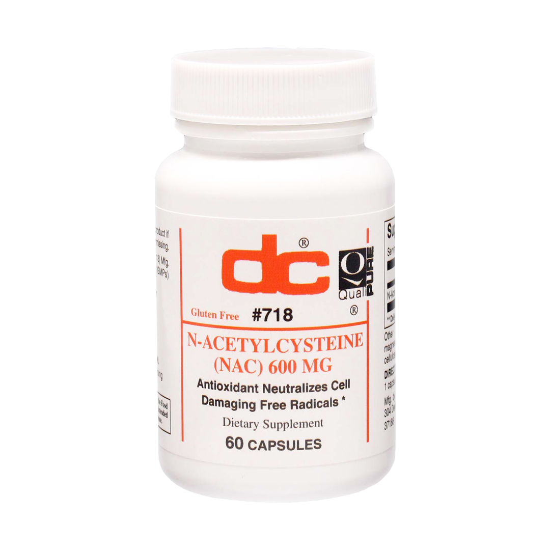 N-Acetylcysteine (NAC) 600mg | 60 Capsules - Bevko Vitamins