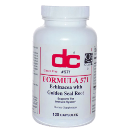 Formula 571 - Echinacea with Golden Seal Root | 120 Capsules - Bevko Vitamins