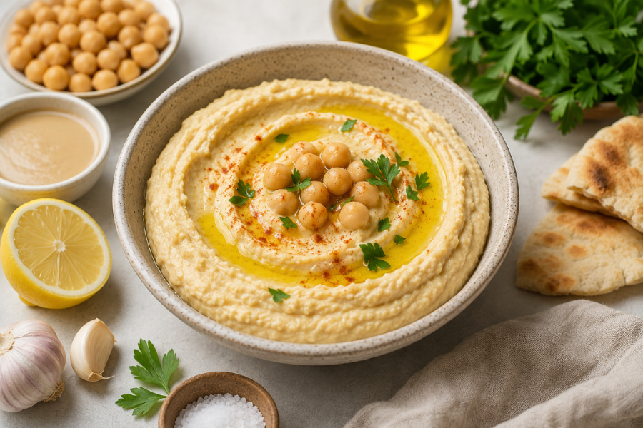 Creamy Homemade Hummus