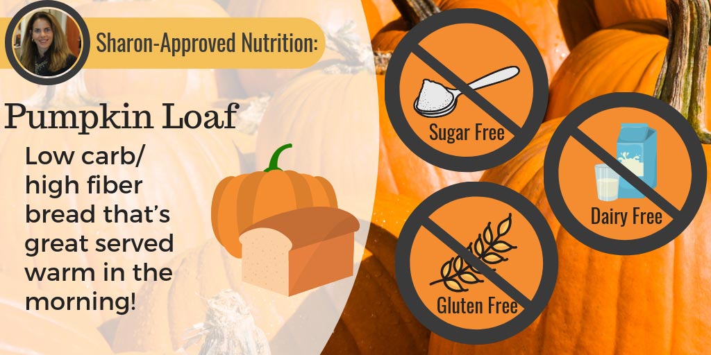 Nutritionist Approved Pumpkin Loaf!