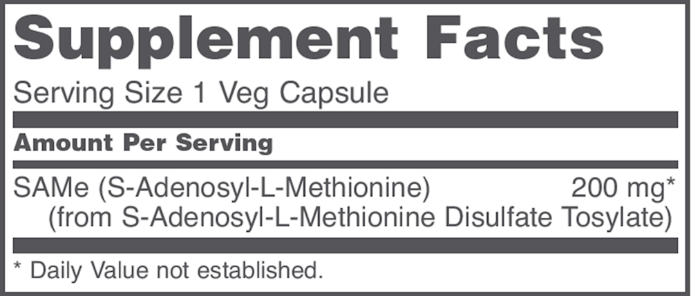 
                      
                        SAM-e 200 mg | 60 tablets - Bevko Vitamins
                      
                    