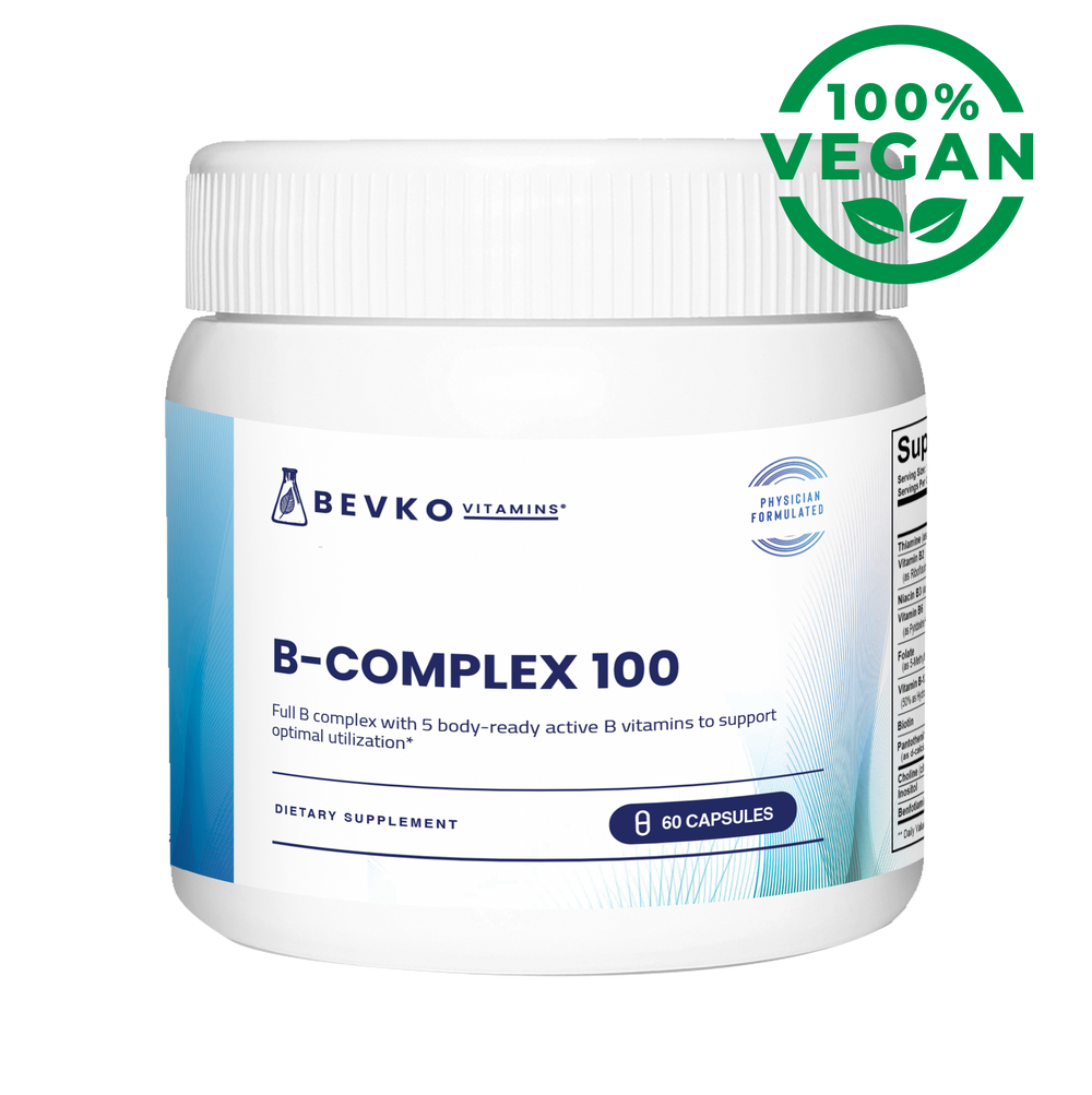 B-Complex 100 | 60 Capsules Vegan