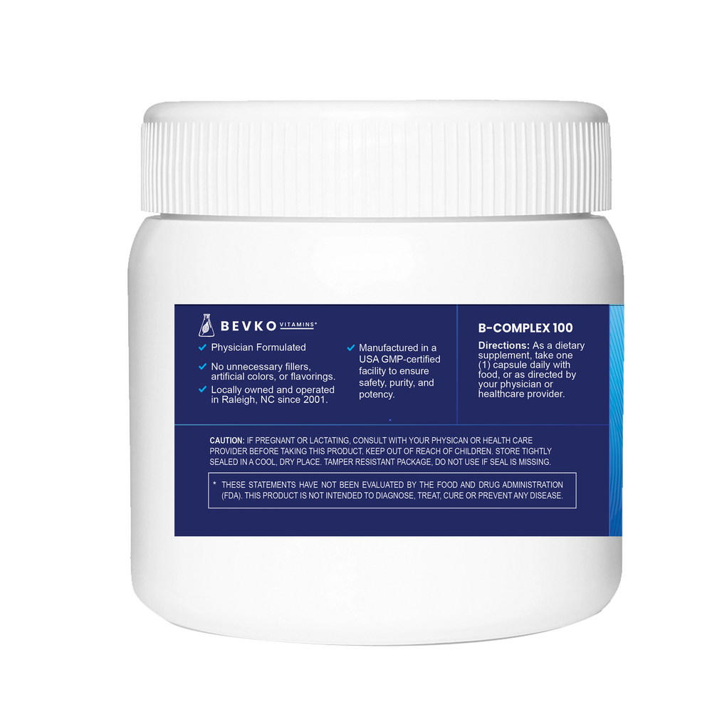 
                      
                        B-Complex 100 | 60 Capsules Vegan
                      
                    