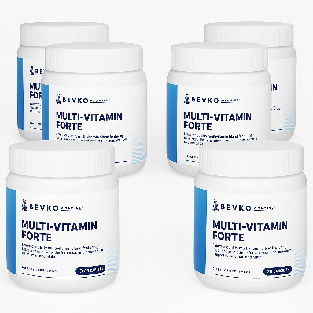 Multi Vitamin Forte | 90 Capsules | Vegan - Bevko Vitamins
