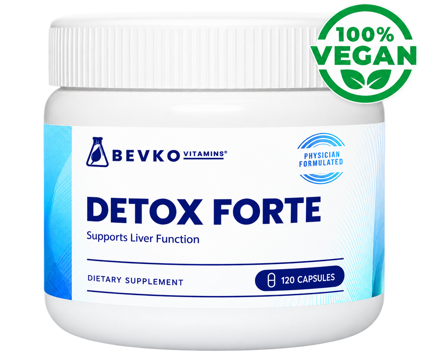 Detox Forte | 120 Capsules Vegan