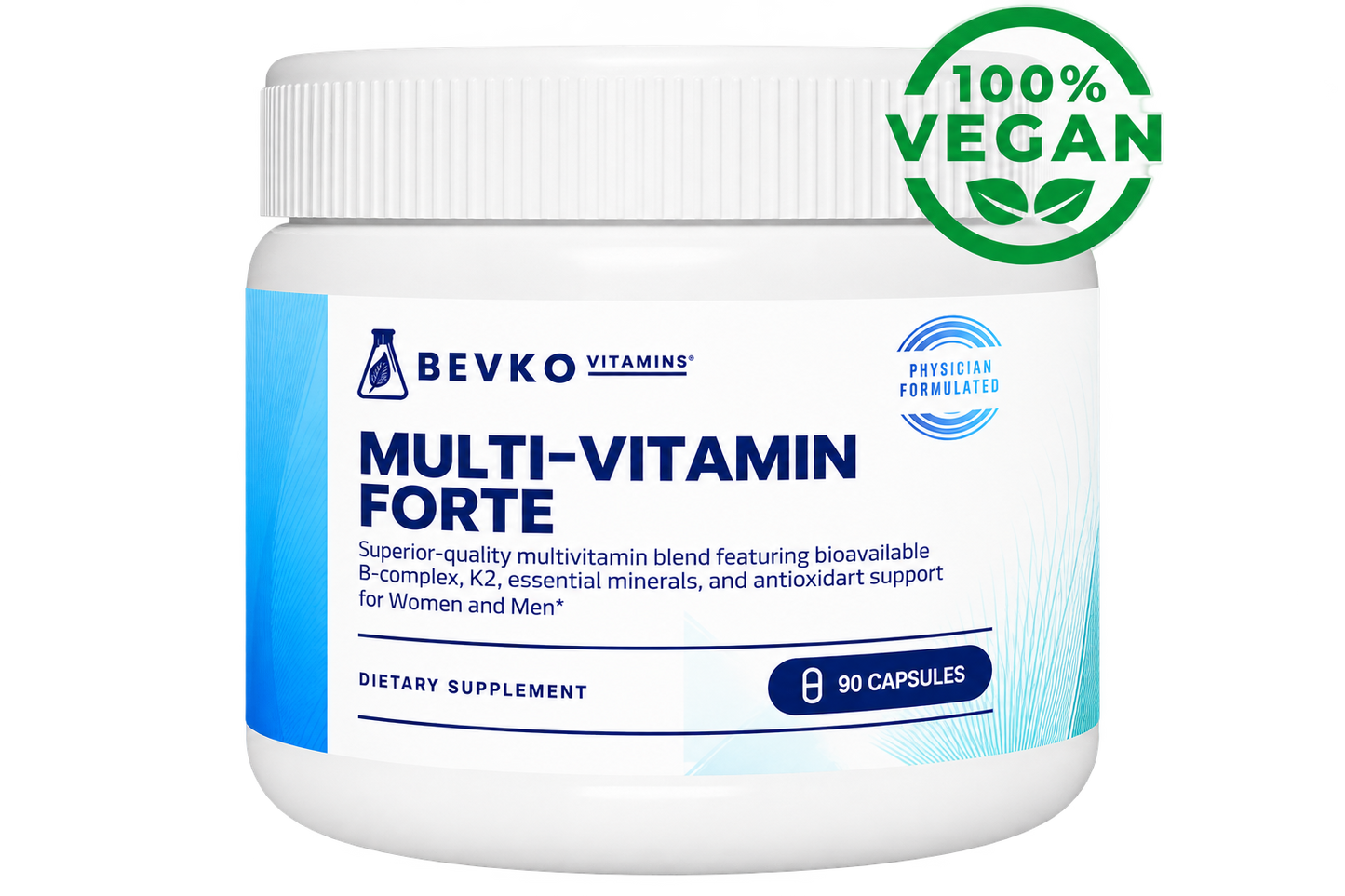 Multi Vitamin Forte | 90 Capsules | Vegan