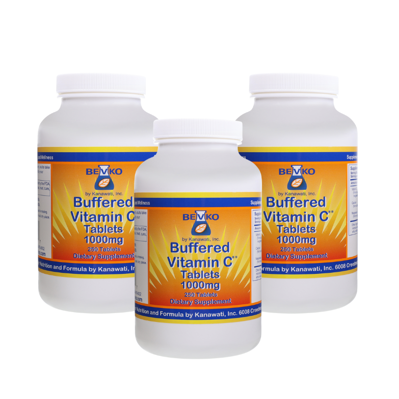 
                      
                        Buffered Vitamin C 1000 mg | 250 Tablets Vegan - Bevko Vitamins
                      
                    