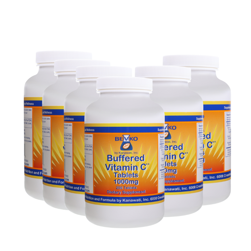 
                      
                        Buffered Vitamin C 1000 mg | 250 Tablets Vegan - Bevko Vitamins
                      
                    