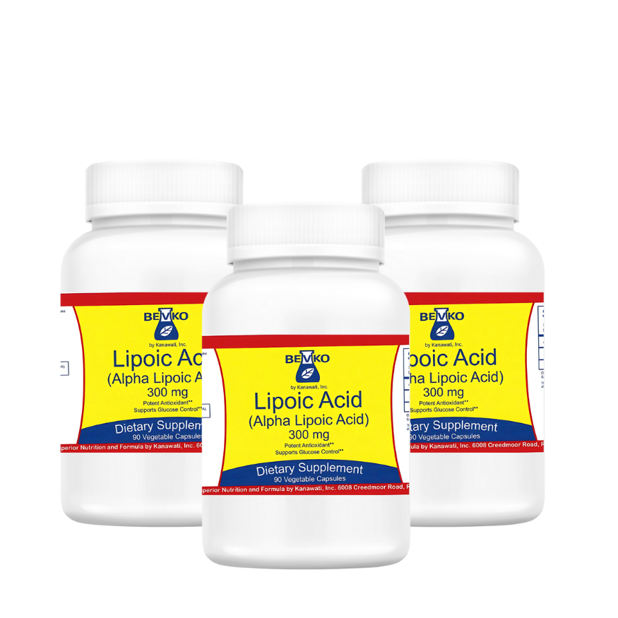 
                      
                        Alpha Lipoic Acid | 60 Capsules Vegan - Bevko Vitamins
                      
                    