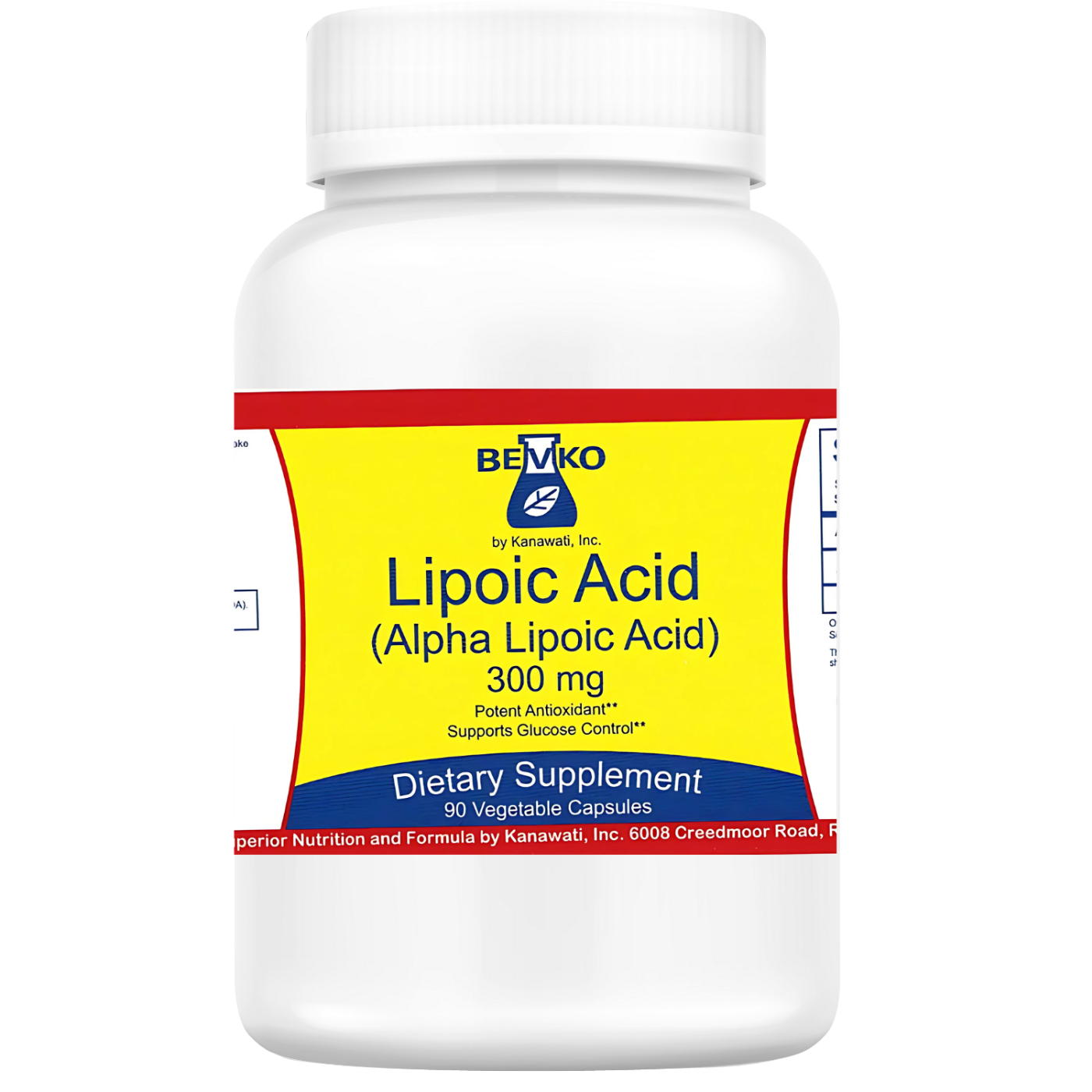 Alpha Lipoic Acid | 60 Capsules Vegan
