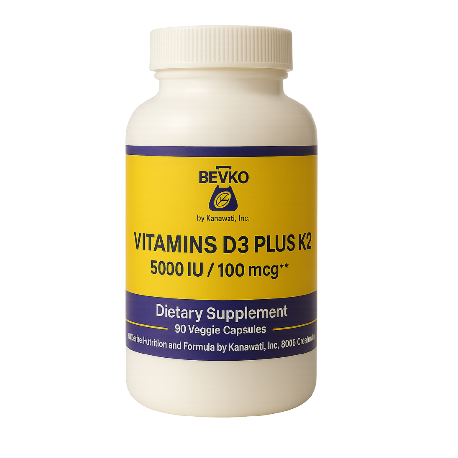 Vitamin D3 + K2 | 90 Capsules Vegan