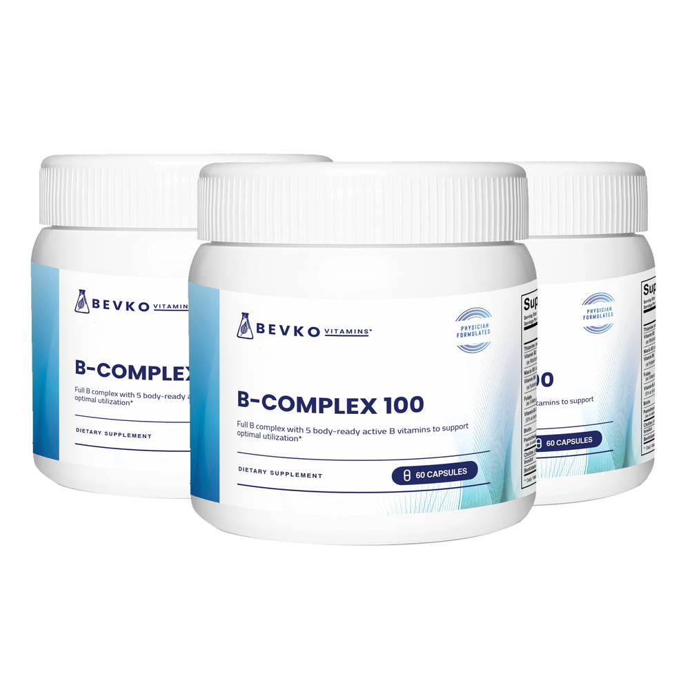 
                      
                        B-Complex 100 | 60 Capsules Vegan
                      
                    