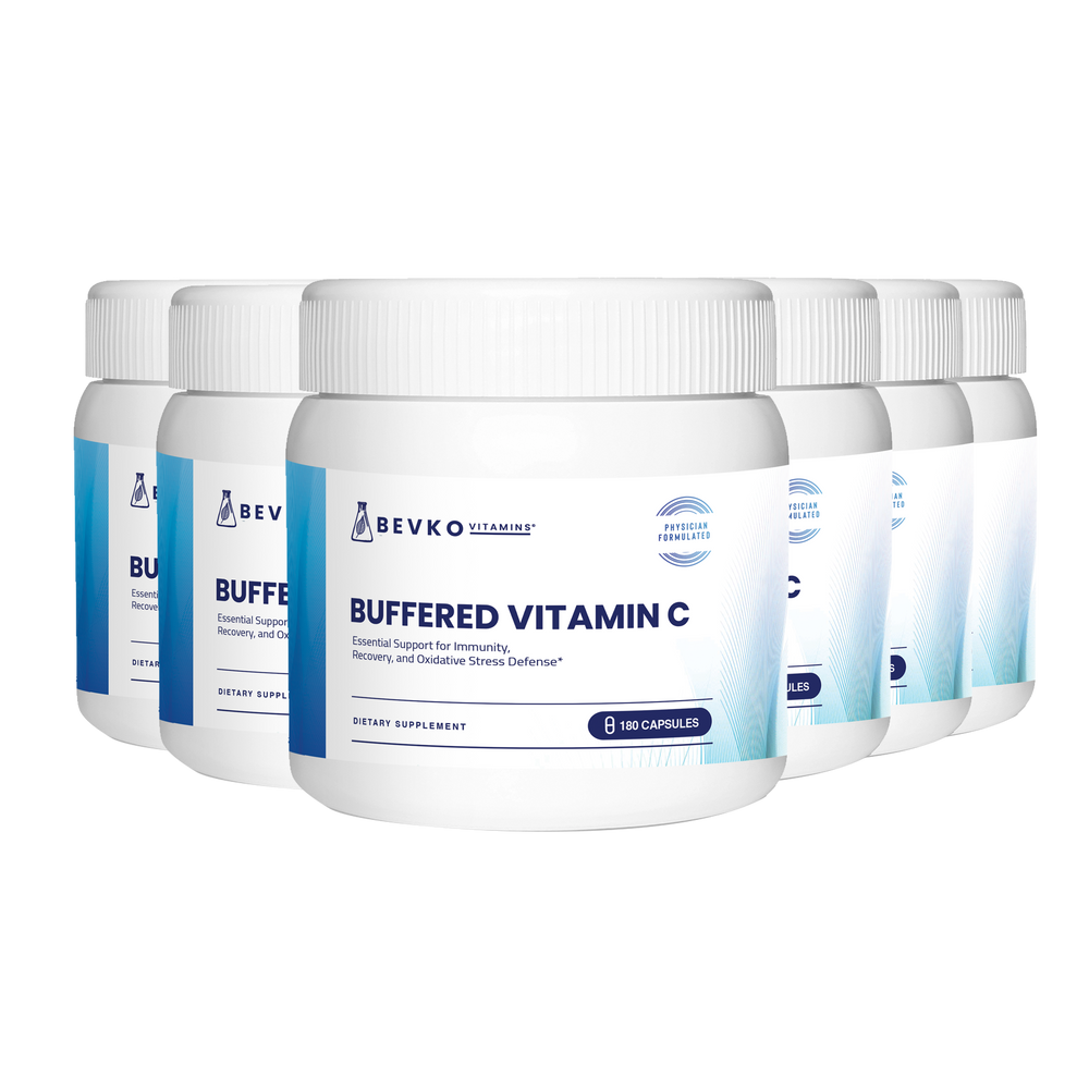 
                      
                        Buffered Vitamin C | 180 Capsules Vegan
                      
                    