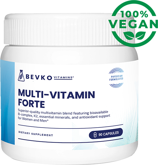 Multi Vitamin Forte | 90 Capsules | Vegan