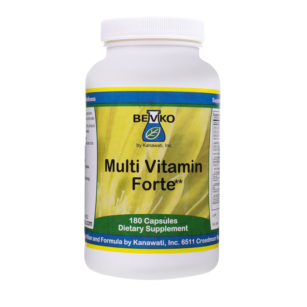 
                      
                        Multi Vitamin Forte | 180 Capsules - Bevko Vitamins
                      
                    