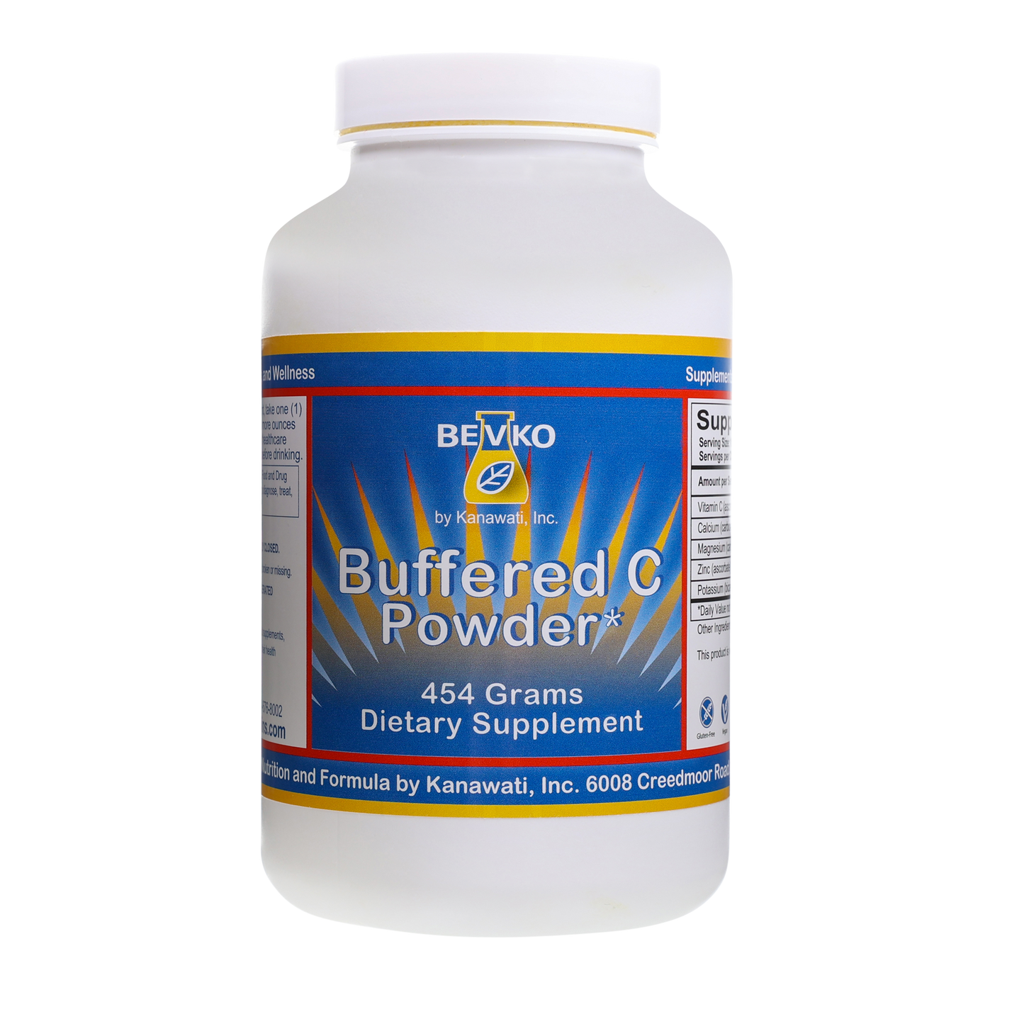 Buffered Vitamin C | Powder - Bevko Vitamins