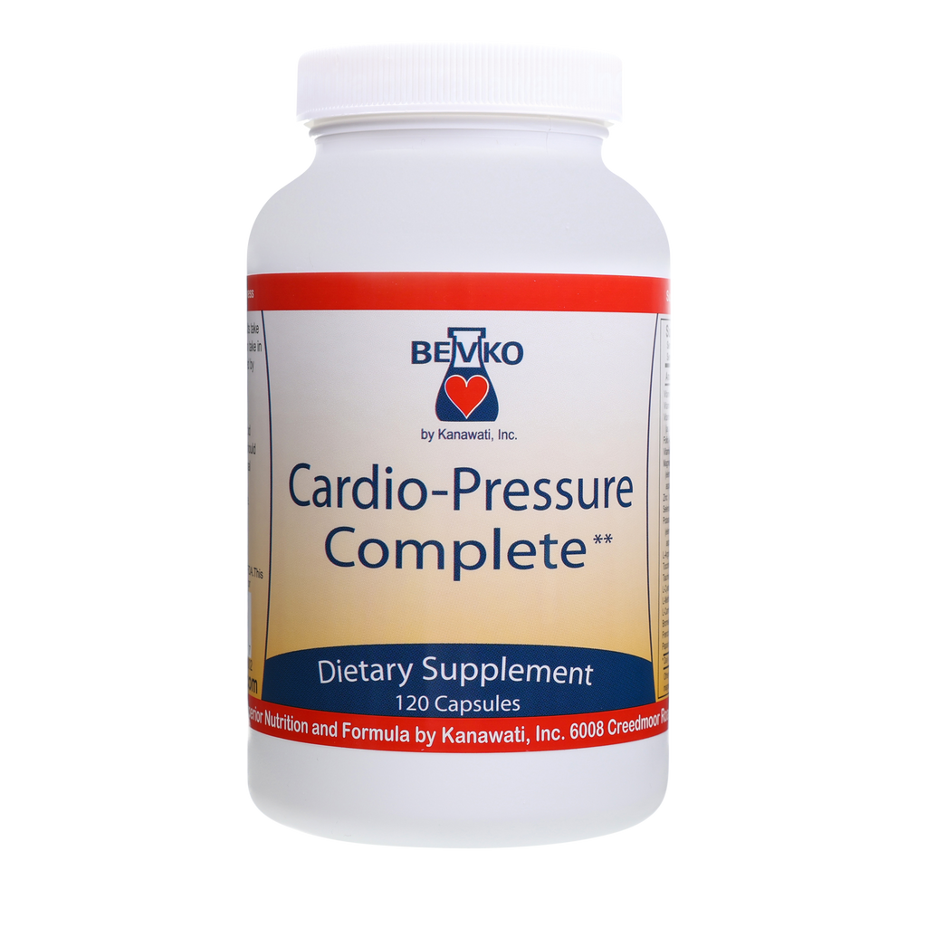 Cardio-Pressure Complete | 120 Capsules - Bevko Vitamins