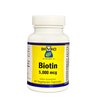 Biotin 5000 mcg | 60 Capsules - Bevko Vitamins