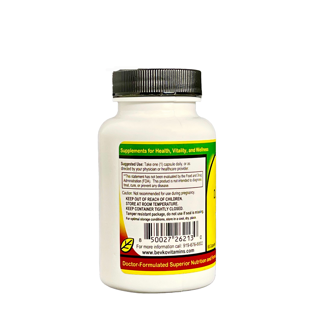 D.I.M. 200mg | 60 Capsules - Bevko Vitamins