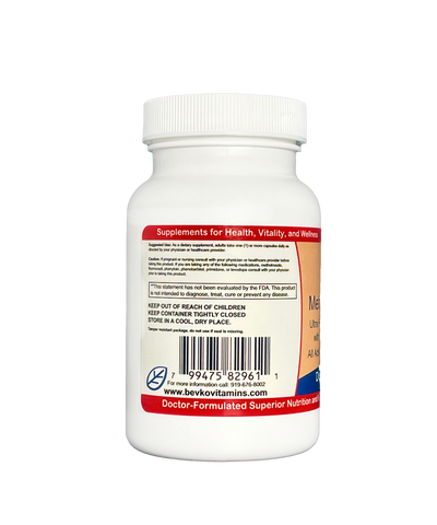 Image of Methyl Folate Plus | 90 Capsules - Bevko Vitamins