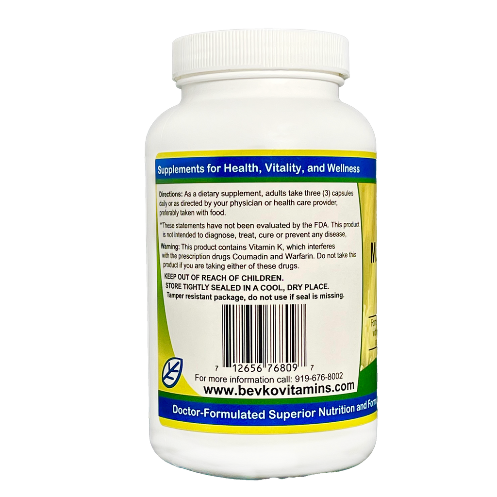 Multi Vitamin Forte | 180 Capsules - Bevko Vitamins