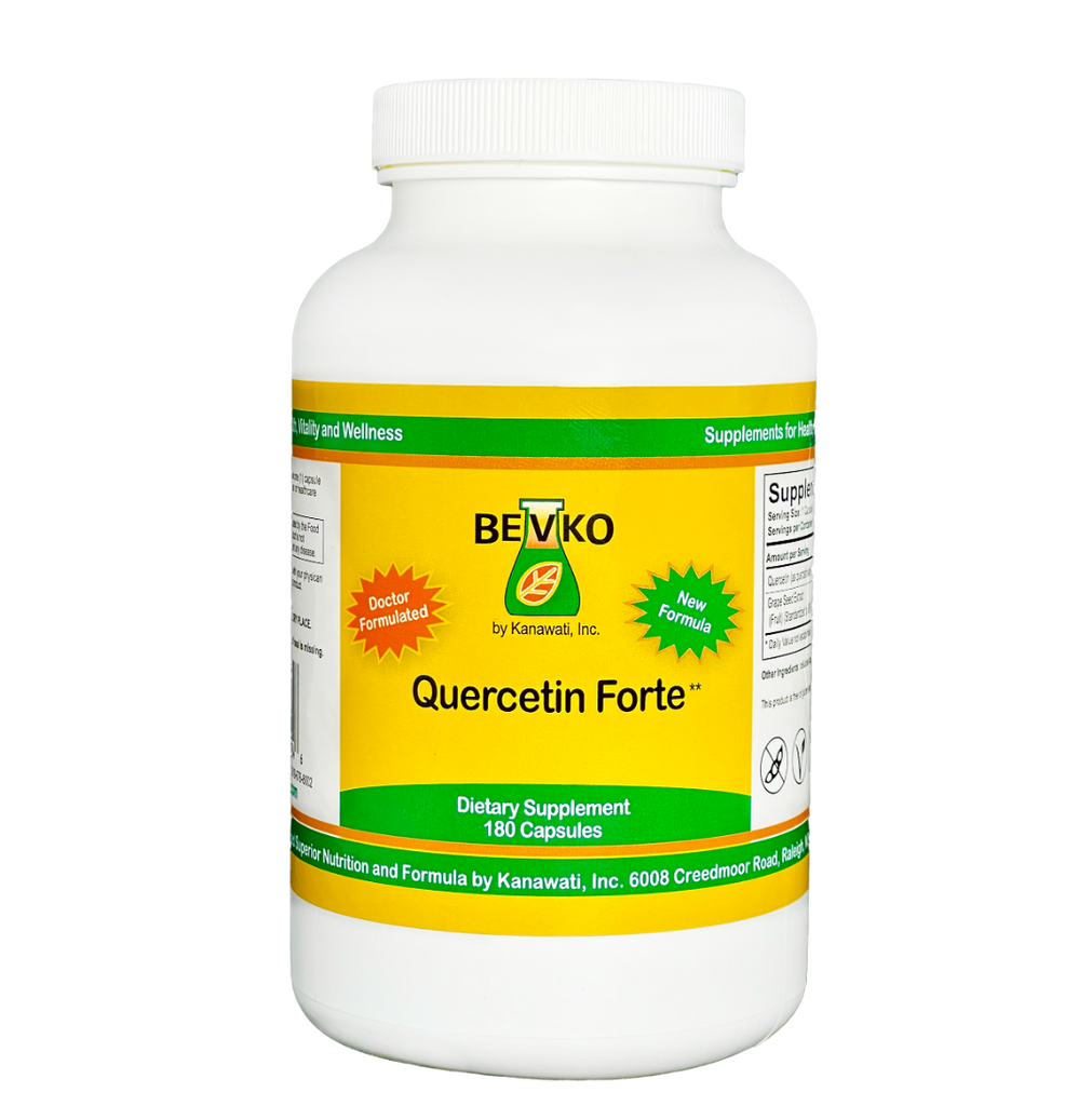 Quercetin Forte | 180 Capsules - Bevko Vitamins