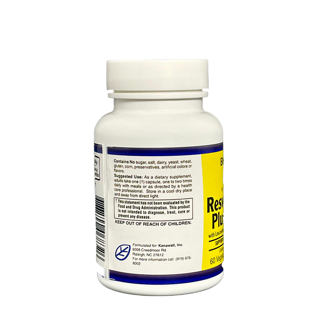 Resveratrol Plus 200 mg | 60 Capsules - Bevko Vitamins