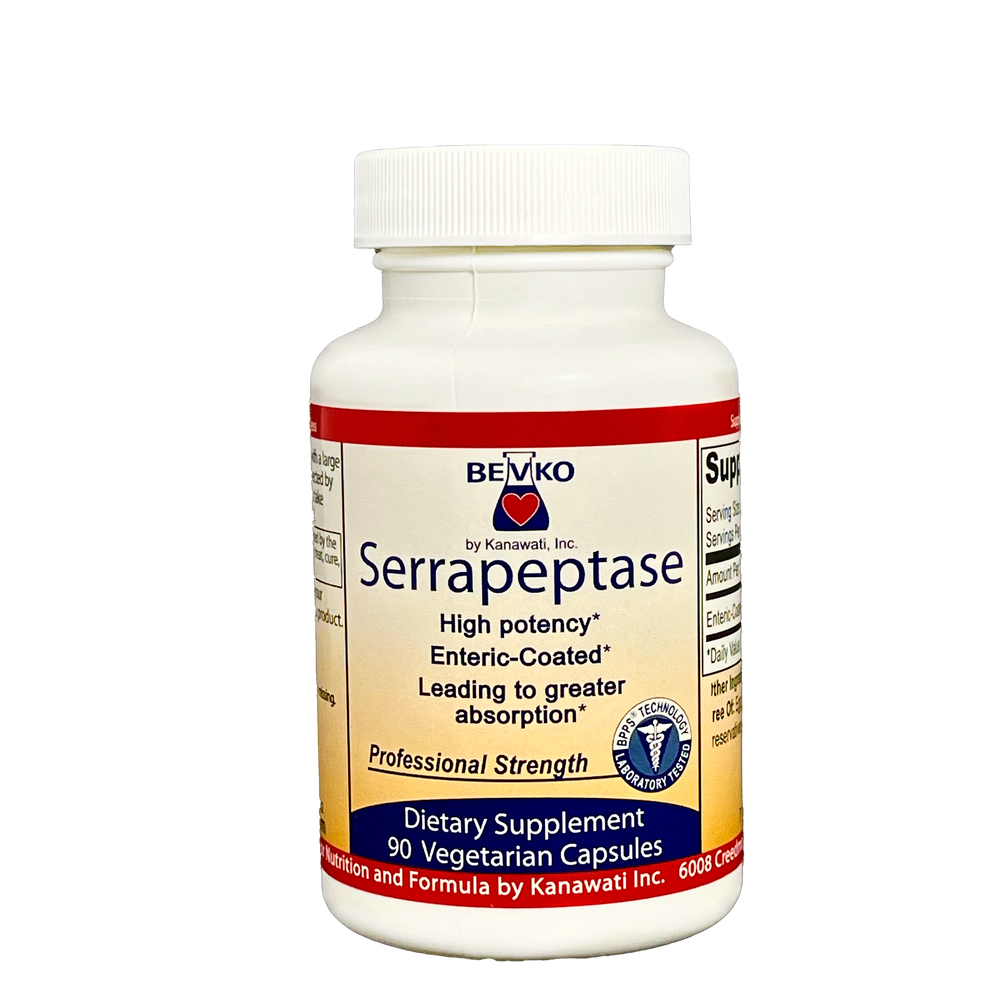 Serrapeptase | 90 Capsules - Bevko Vitamins