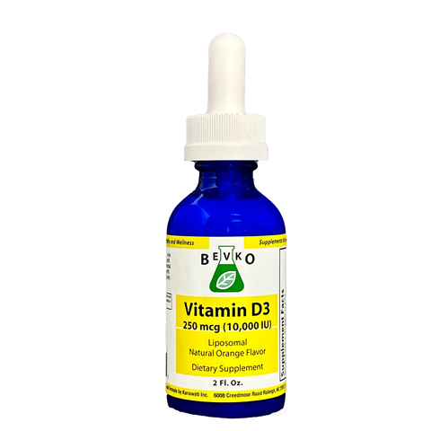 Image of Vitamin D3 Liquid | 2 fl oz - Bevko Vitamins