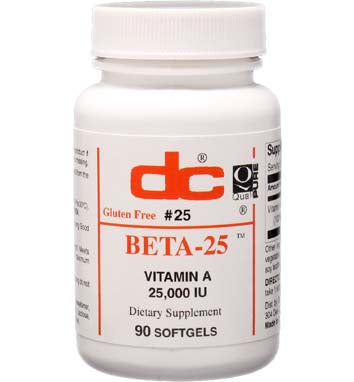 Beta-25 | 90 Softgels - Bevko Vitamins