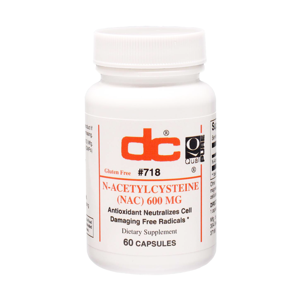 N-Acetylcysteine (NAC) 600mg | 60 Capsules - Bevko Vitamins