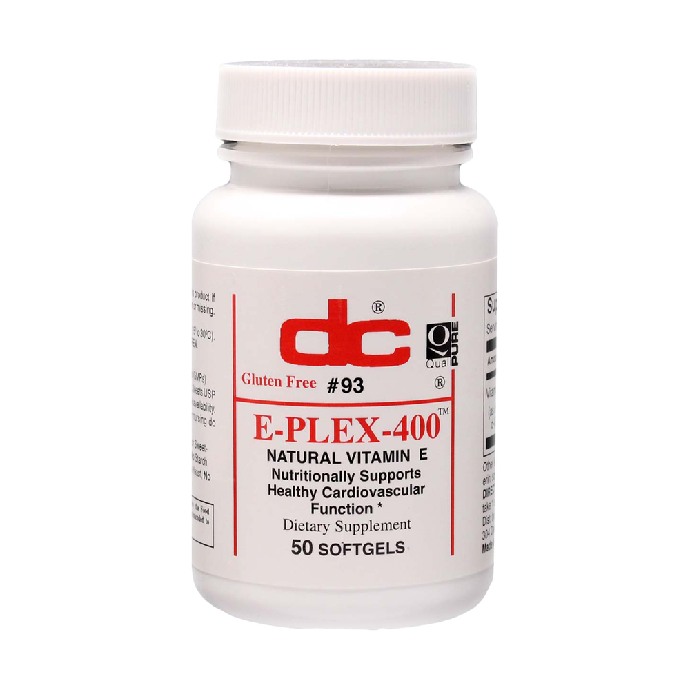 Natural Vitamin E | E-Plex-400 | 90 Softgels - Bevko Vitamins