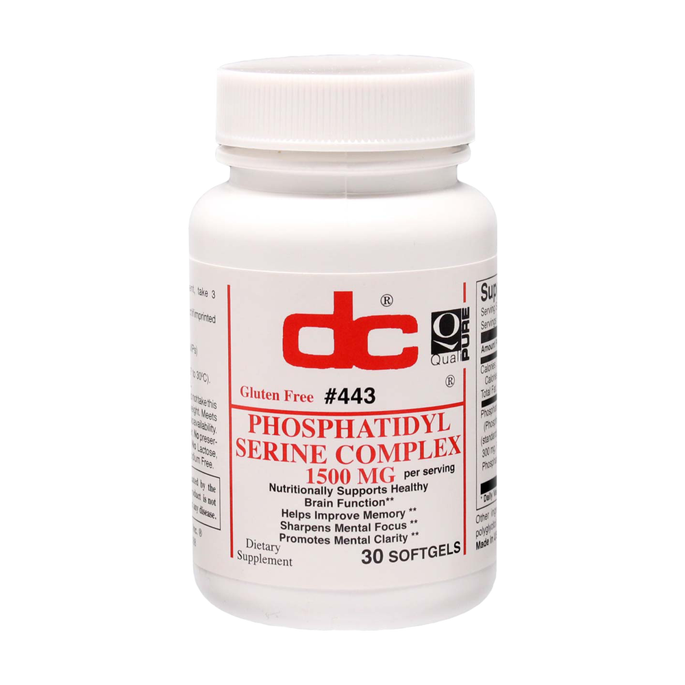 Phosphatidyl Serine Complex 1500mg | 30 Softgels - Bevko Vitamins