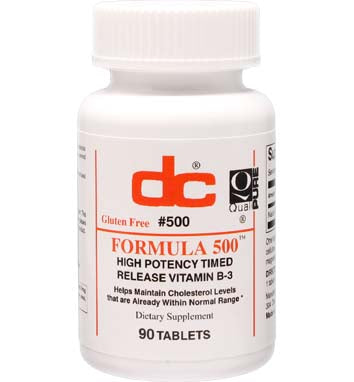 Formula 500 - Vitamin B3 | 90 Tablets - Bevko Vitamins