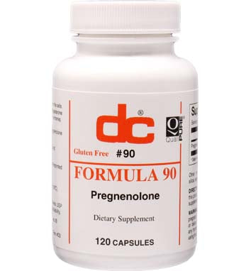 Formula 90 - Pregnenolone | 120 Capsules - Bevko Vitamins