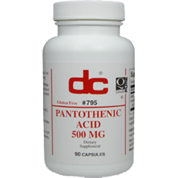 Pantothenic Acid | 90 Capsules - Bevko Vitamins